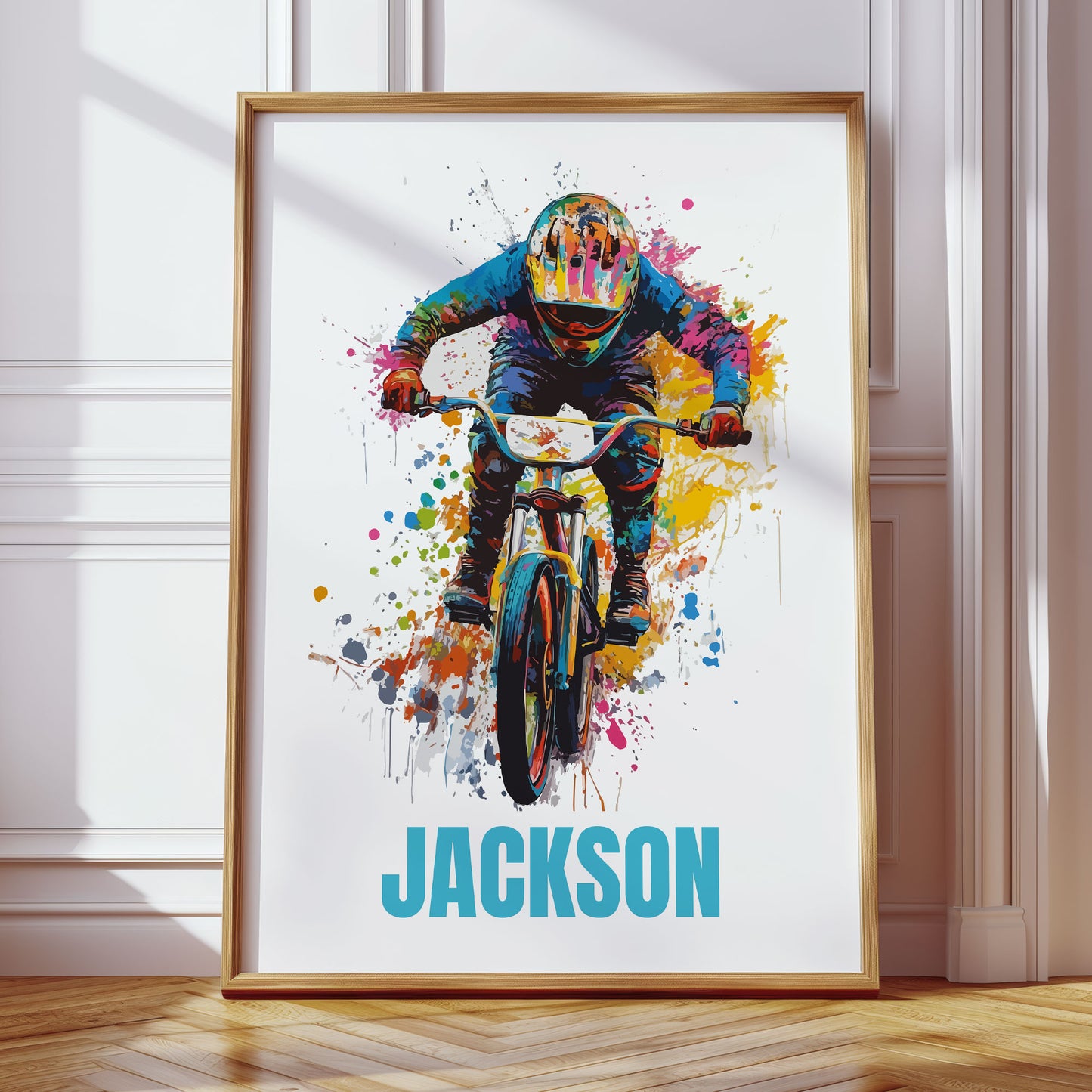 Personalised BMX Poster