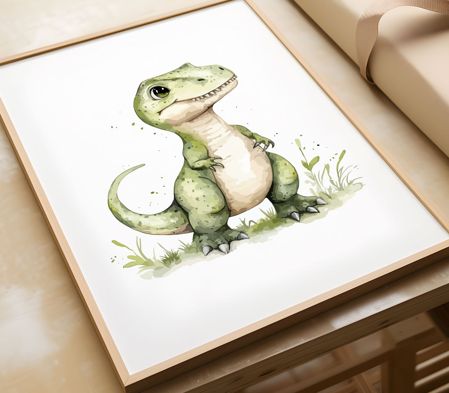 Dinosaur Art Print Set, Kids Gallery Wall Set, Dinosaur Wall Art, Dinosaur Nursery, Boys Room Dinosaur Decor, Kids Room Wall Art Dinos