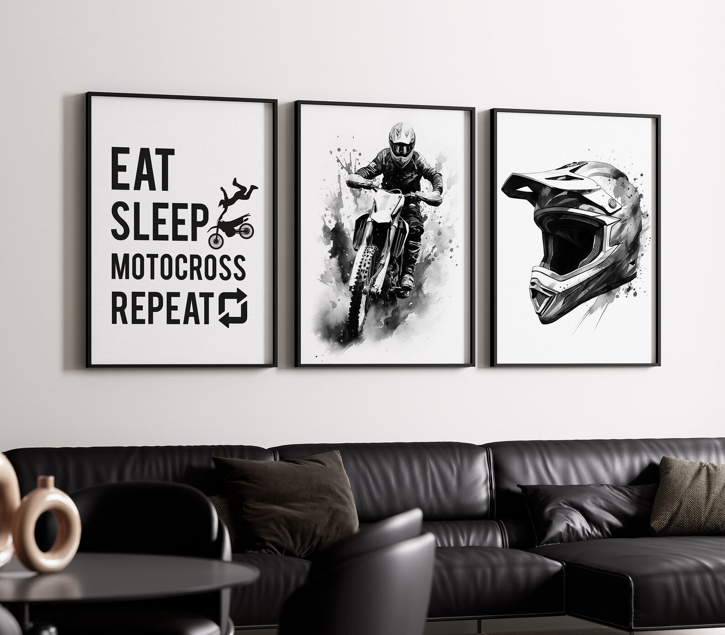 Dirt Bike Wall Art