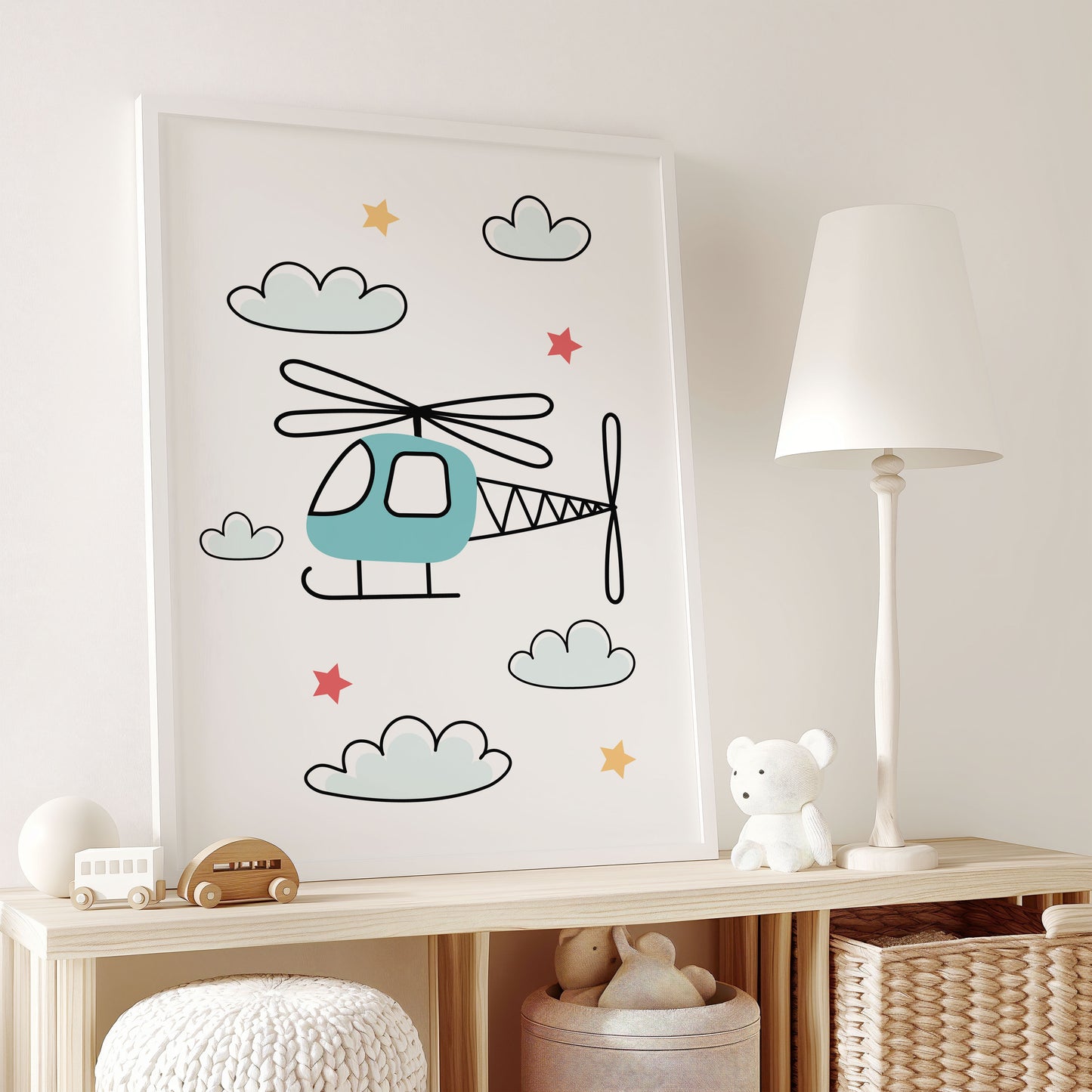 Airplane Set of 3 Prints