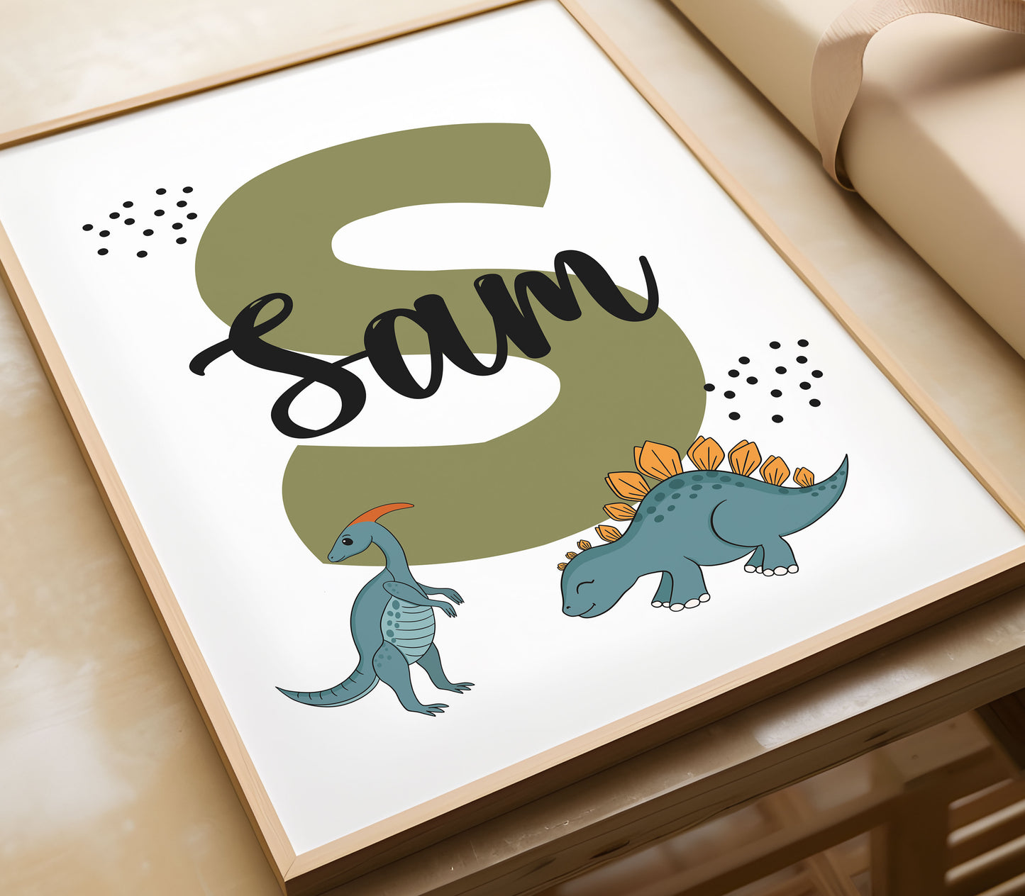 Dinosaur Nursery Print Set of 6