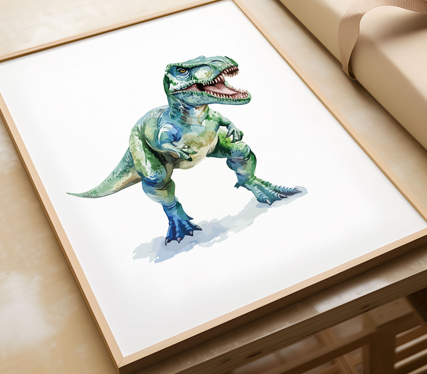 Set of 3 Dinosaur Posters