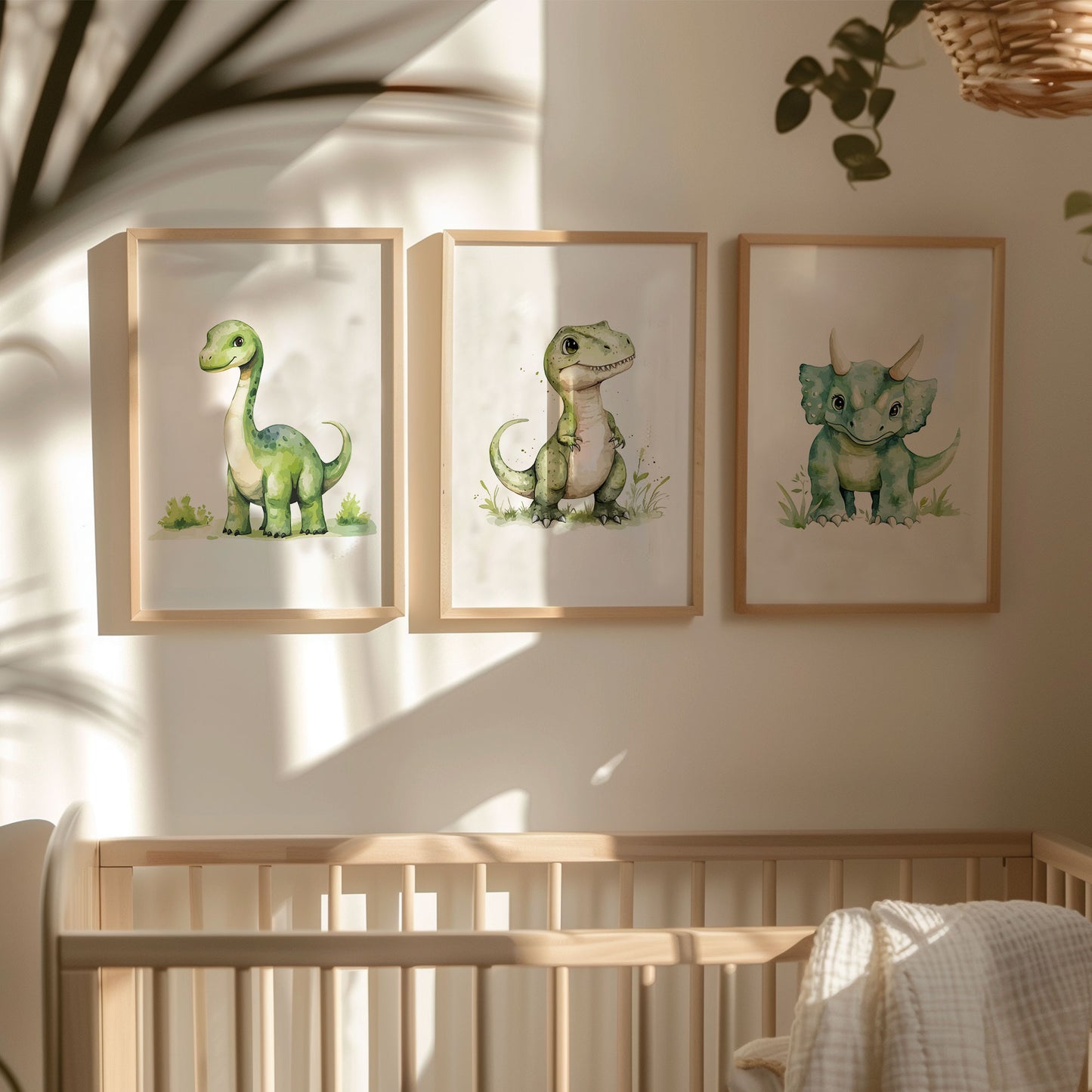 Dinosaur Art Print Set, Kids Gallery Wall Set, Dinosaur Wall Art, Dinosaur Nursery, Boys Room Dinosaur Decor, Kids Room Wall Art Dinos