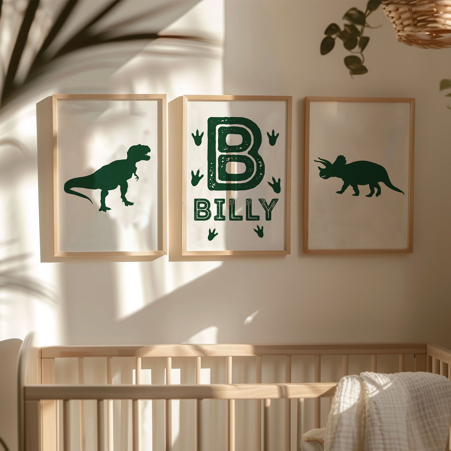 Set of 3 Dinosaur Posters