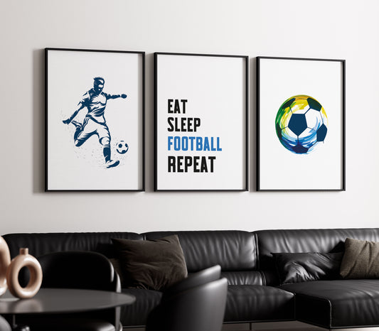 Soccer Quote Prints for Boys