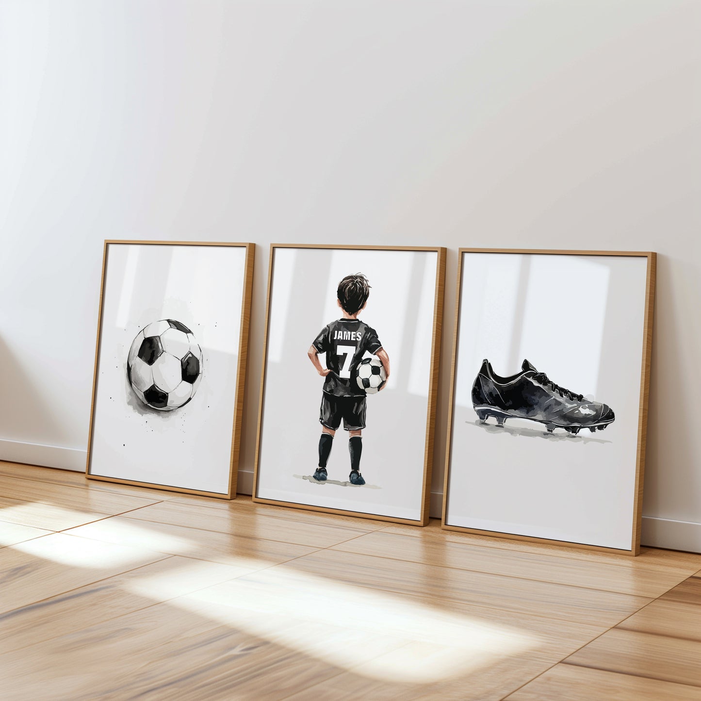 Personalised Football Gift for Boys Bedroom