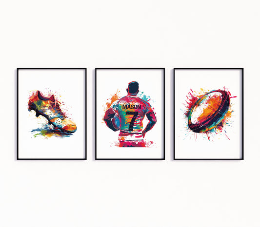 Rugby Prints Watercolour Set