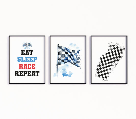 Racing Car Prints Selection