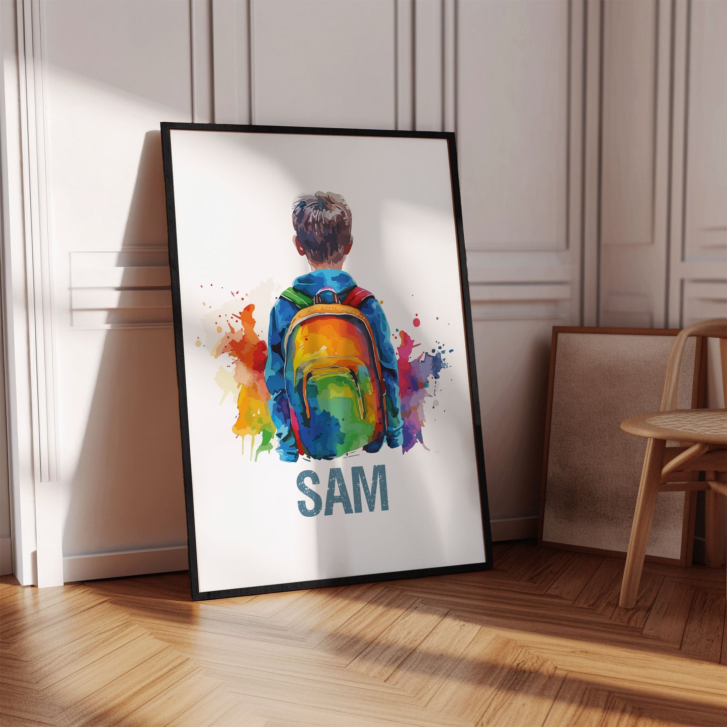 Personalised Boy Bedroom Wall Art