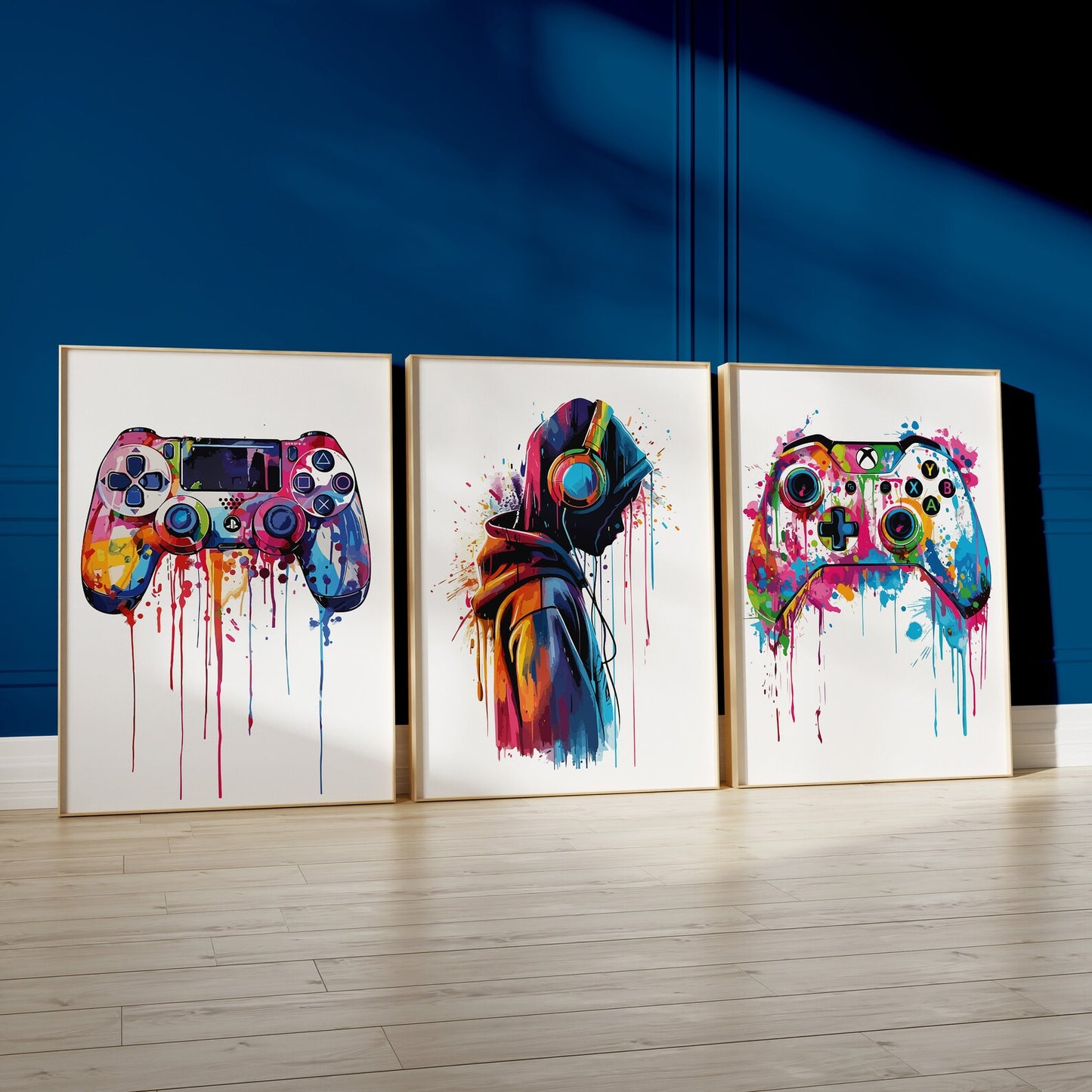 Set of 3 Games Posters