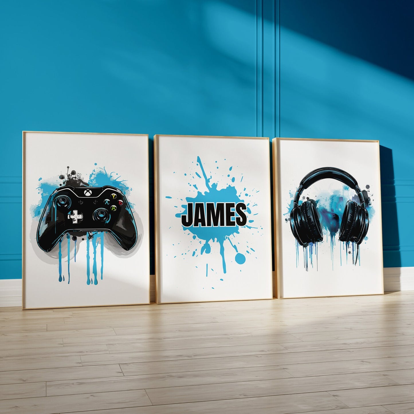 Personalised Splash Gaming Prints