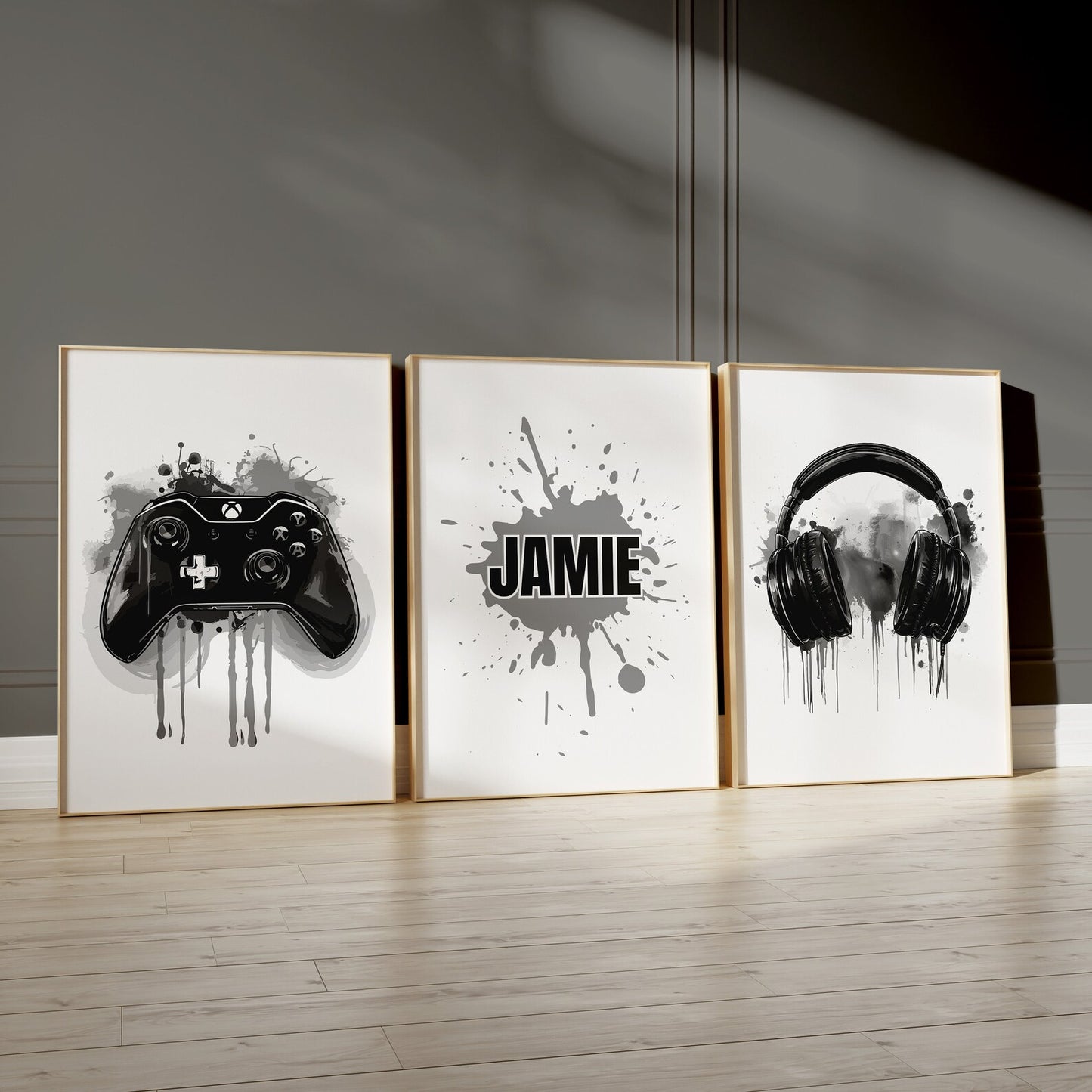 Personalised Splash Gaming Prints