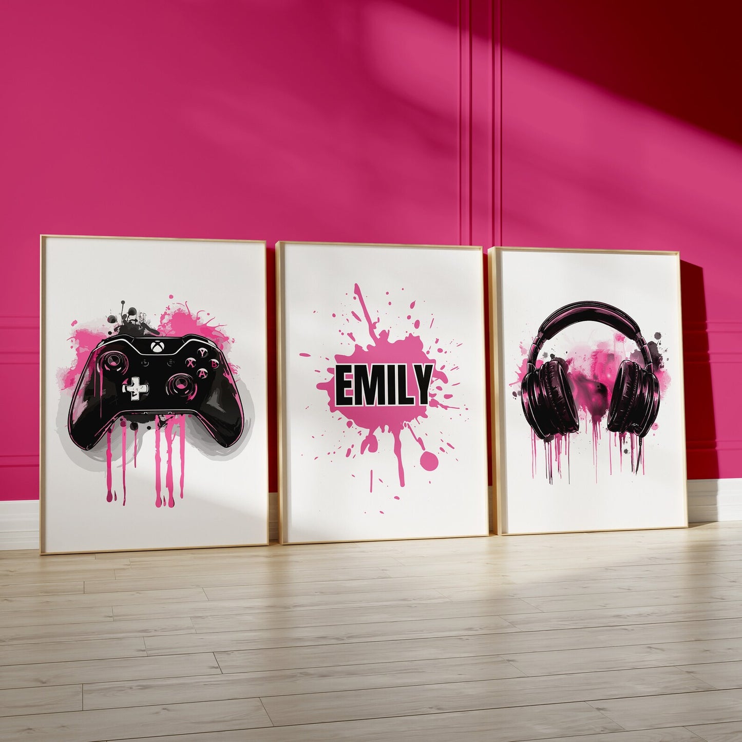 Personalised Splash Gaming Prints