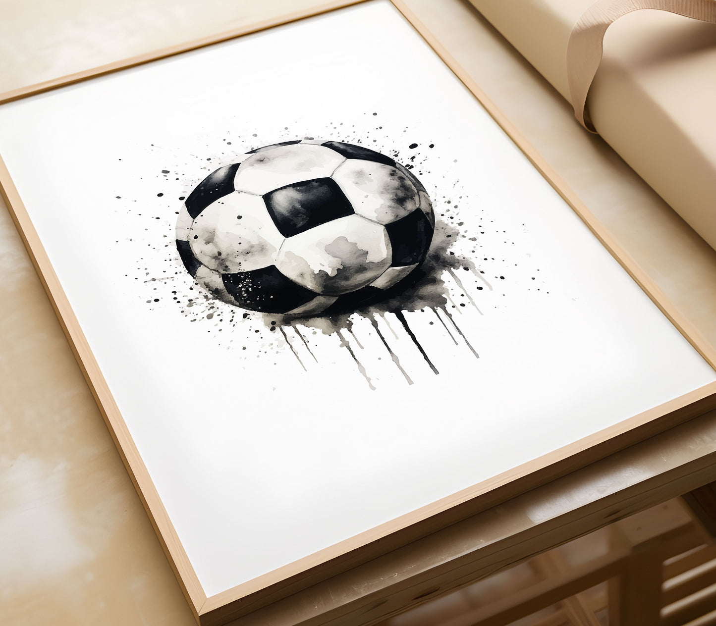 Set of 3 Football Wall Art Prints, Football Prints, Boys Bedroom Decor, Kids Bedroom Football Decor, Teen Room Prints, Gift For Boys Son