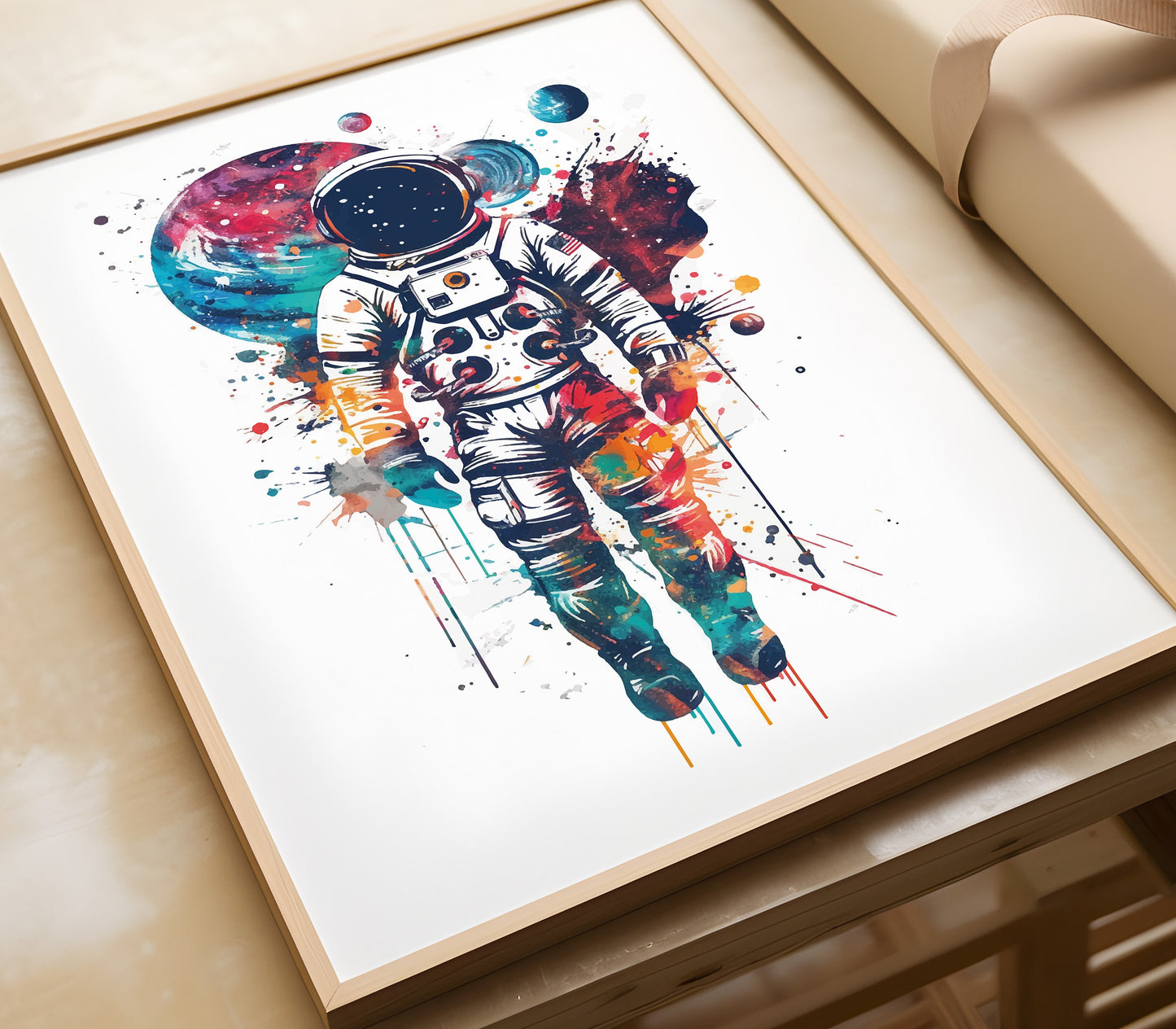 Set of 3 Space Prints, Personalised Nursery Prints, Nursery Decor, Boys Bedroom Decor, Space Decor, Space Bedroom Prints, Boys Bedroom Decor