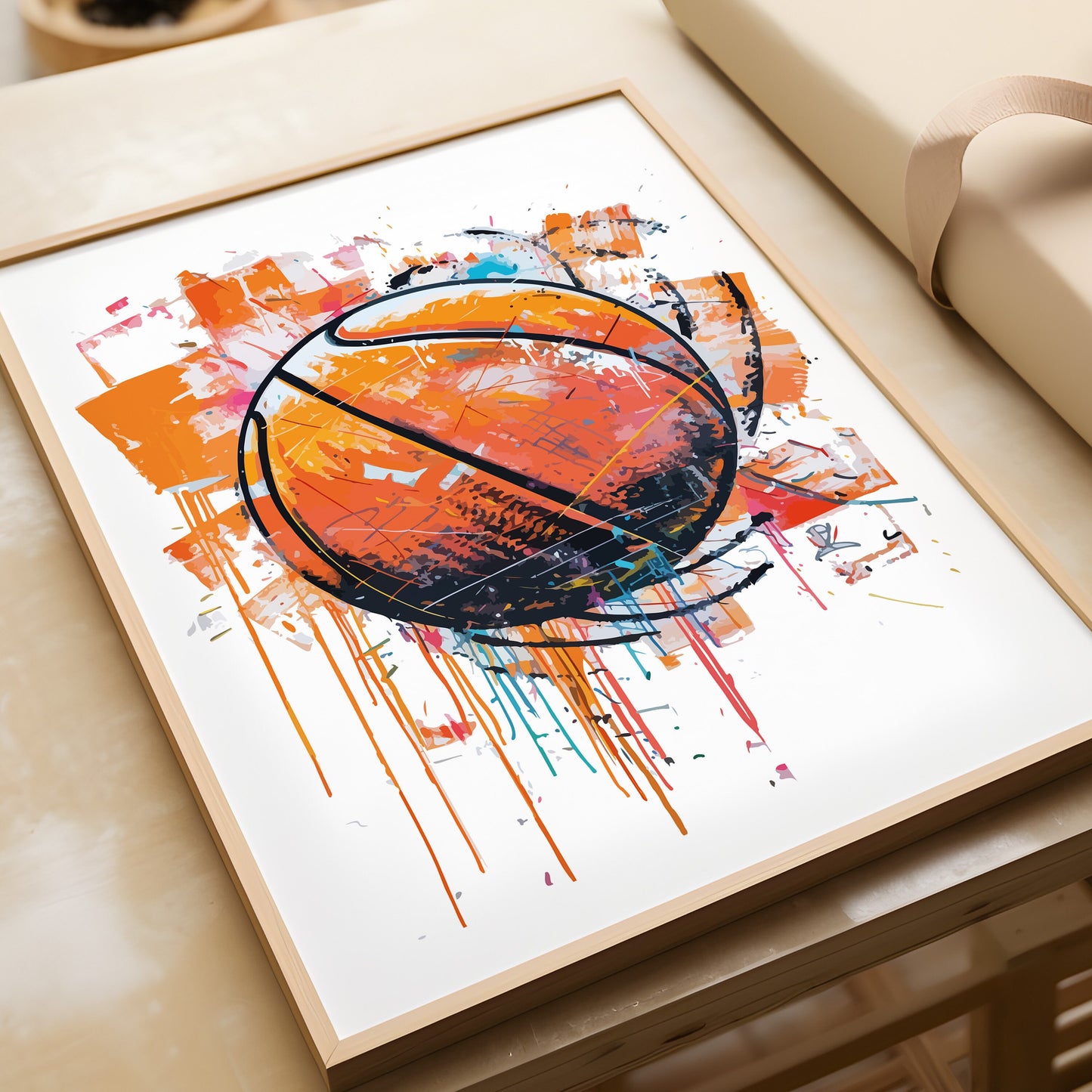 Basketball Wall Art, Set of 3 Basketball Prints Boys Bedroom Decor, Kids Bedroom Basketball Decor, Basketball Poster, Sports Wall Prints