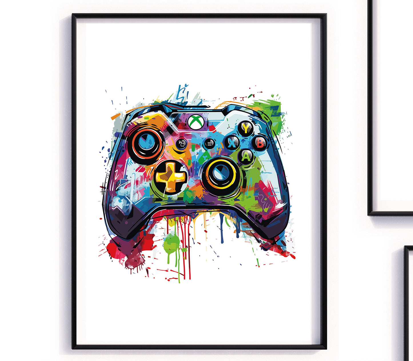 Set of 6 Gaming Prints Gaming Decor, Gamer Wall Art, Teen Room Prints, Boys Bedroom Decor, Gaming Wall Art, Video Game Poster, Games Room