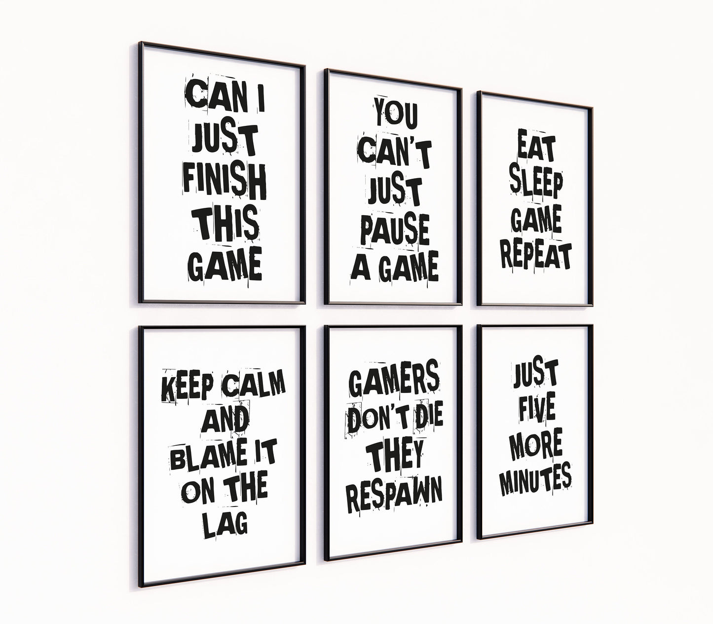 Gaming Print, Can I Just Finish This Game, Gaming Gifts, Gaming Wall Art, Gift For Gamer, Boys Bedroom Poster, Games Room Decor, Gamer Gift