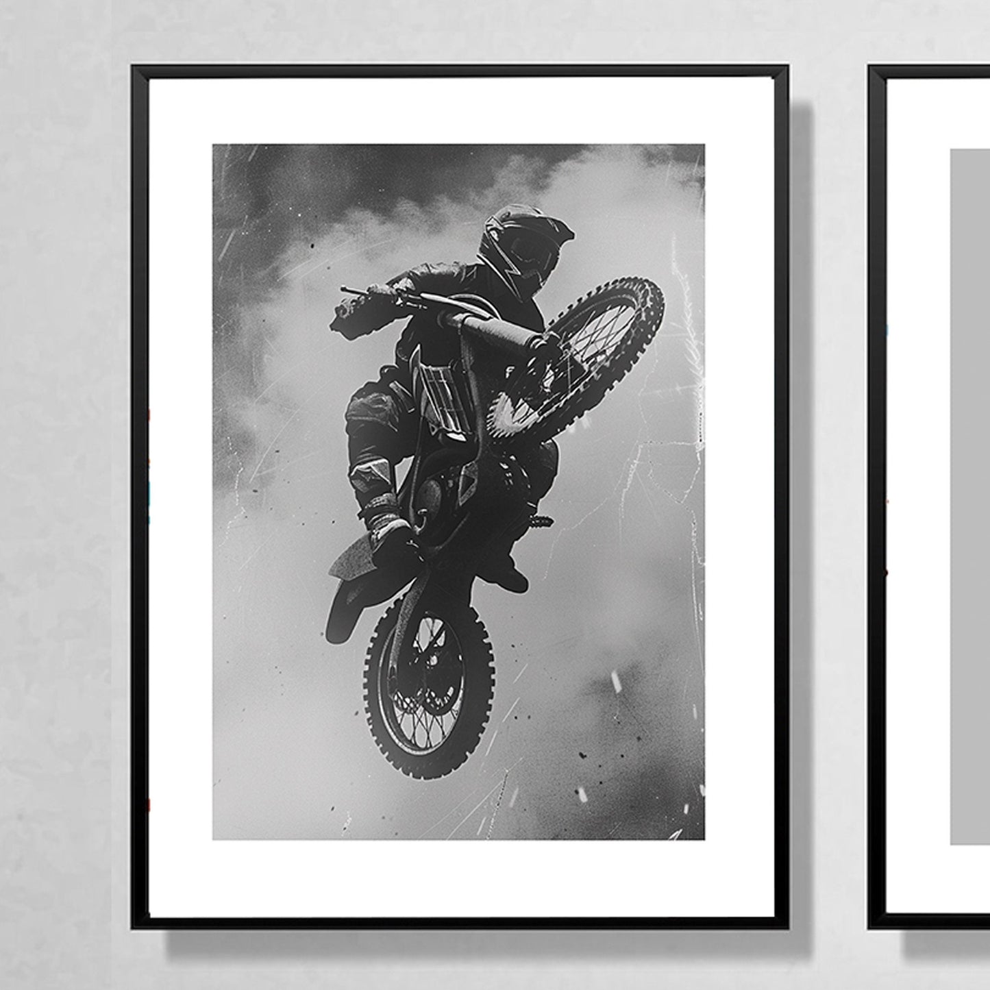 Motocross Wall Art Prints, Dirt Bike Prints, Motocross Posters, Biker Gifts, Boys Bedroom Decor, Rider Wall Art Decor, Motorcycle Prints