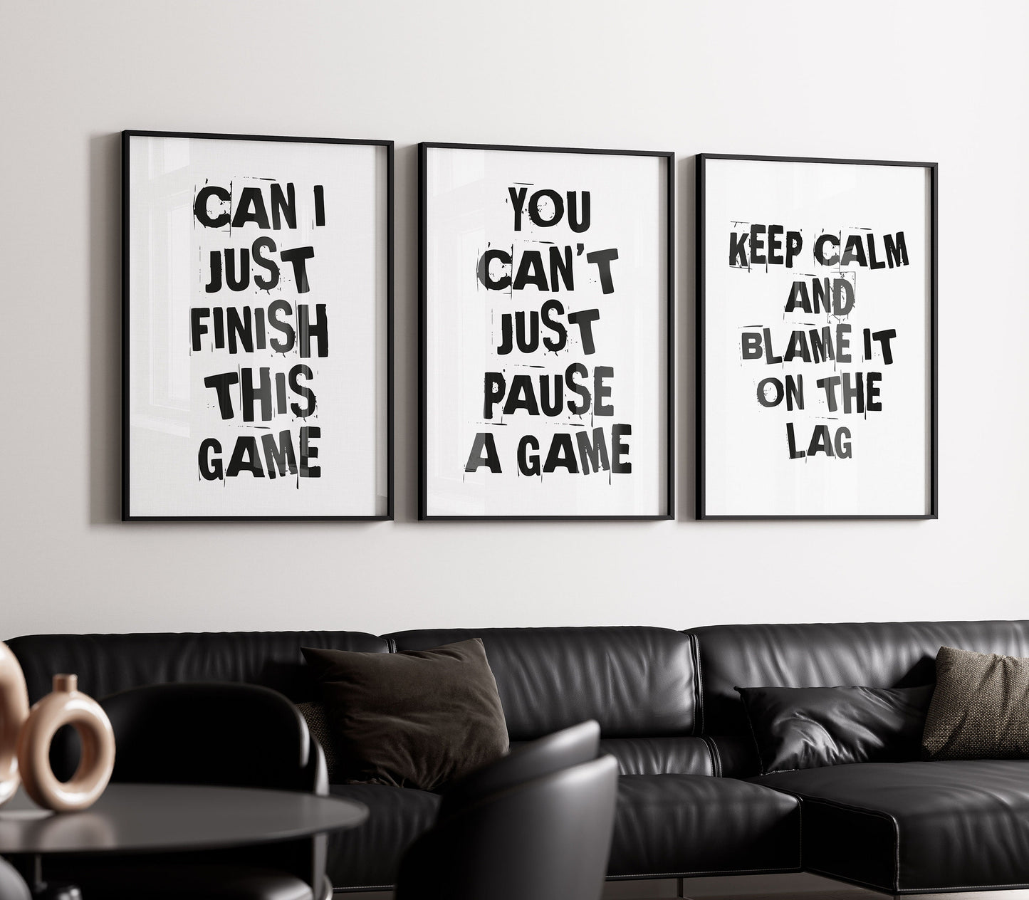 Gaming Print, Can I Just Finish This Game, Gaming Gifts, Gaming Wall Art, Gift For Gamer, Boys Bedroom Poster, Games Room Decor, Gamer Gift